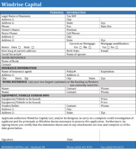 Microsoft Word - Windrise Capital App.docx